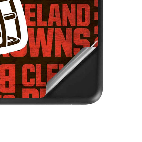 NFL Cleveland Browns - Blast Google Pixelbook Go Skin